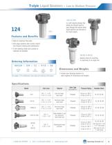 Liquid Strainers Protect Nozzles, Valves and Pumps from Damaging Debris - 6