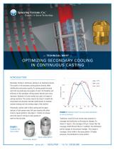 OPTIMIZING SECONDARY COOLING IN CONTINUOUS CASTING - 1