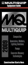 Multiquip Construction and Power Generation Equipment Guide 