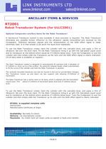 LINK INSTRUMENTS LTD Catalogue - 8