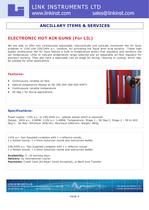 LINK INSTRUMENTS LTD Catalogue - 9
