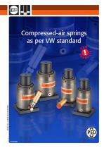 Compressed-air springs as per VW standard - 1