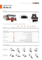 DATA SHEET COLLECTION FIBROTOR® VR.NC. - 2