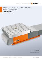FIBROMAX  Second-generation heavy-load positioning table features high rigidity and efficiency - 1