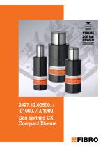 Gas spring CX, Compact Xtreme - 1