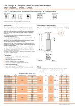 Gas spring CX, Compact Xtreme - 2