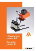 Hose press, pneumatic / Hose shears - 1