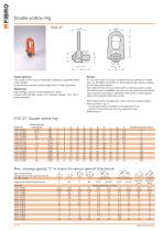 Lifting Points shanks, lifter studs, eyebolts, clamping claws, screws and bolts - 10