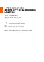 TRAINING CUSTOMER SERVICE / SERVICE - 10