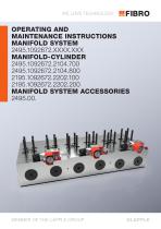 USER‘S GUIDE - MANIFOLD SYSTEM 2495.1092672.XXXX.XXX - 1