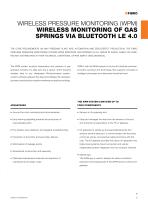 Wireless Pressure Monitoring (WPM) WIRELESS MONITORING OF GAS SPRINGS IN THE TOOL Download PDF Wireless Pressure Monitoring (WPM) WIRELESS MONITORING OF GAS SPRINGS IN THE TOOL - 3