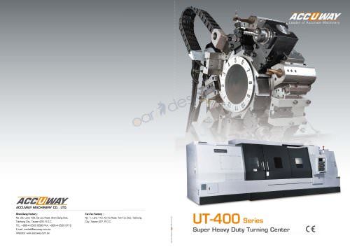 UT-400 Series Super Heavy Duty Turning Center