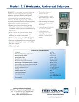 Model 12.1 Horizontal, Universal Balancer - 2