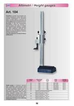 Height gauges - 2