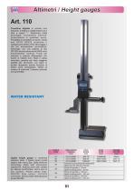 Height gauges - 3