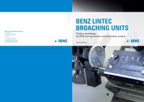 BENZ LINTEC Broaching Units Turning and Machining Centers-1