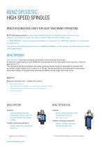 BENZ SPEEDTEC High-Speed Spindles-2