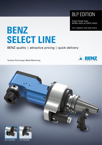 BENZ Tooling Angle Heads SELECT LINE BLP