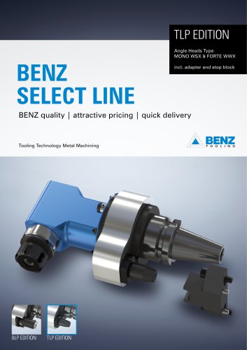 BENZ Tooling Angle Heads SELECT LINE TLP
