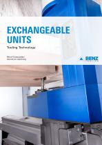 BENZ Tooling Exchangeable Units Wood Applications, Composites, Aluminum