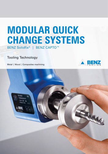 BENZ Tooling Modular Quick Change Systems