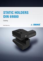 BENZ Tooling Static Holders DIN 69880