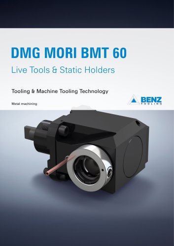 DMG MORI BMT 60: Live Tools and Static Holder