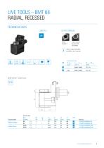 MAZAK BMT 68: Live Tools and Static Holder-9