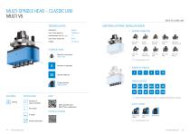 Product sheet: BENZ multi spindle head H3 Nesting/H3+/V3 CABINEO/V5-4