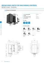 Product sheet: Broaching unit LinA RADIAL for machining centers - 1