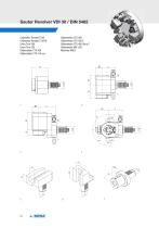 Product sheet: Live tools and static holders for Sauter Revolver VDI 30 - 5