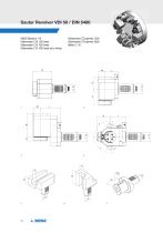 Product sheet: Live tools and static holders for Sauter Revolver VDI 50 - 1