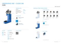 Product sheet: Under surface unit BENZ SUBIO