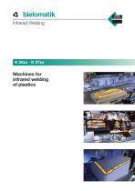 Machines for infrared welding of plastics-1