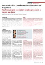 Newly developed convection welding process on a natural gas basis-3