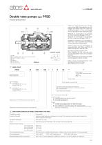Double vane pumps-1