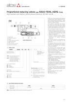 Proportional pressure valves type RZGO-TERS-1