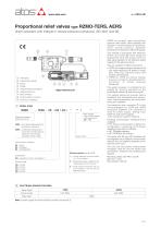 Proportional pressure valves type RZMO-TERS-1