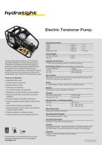 Electric Tensioner Pump - 1