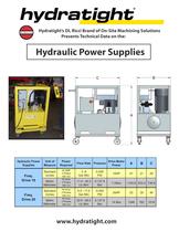 Hydraulic Power Supply Units - 1