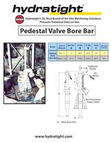 Pedestal Valve Boring Bar - 1