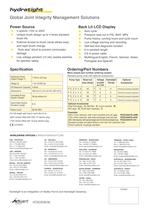 PowaPak Electric data sheet - 2