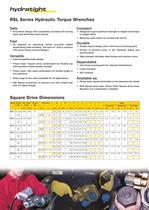 RSL Series: lightweight hydraulic torque wrenches - 2