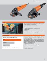 The FEIN angle grinder series-5