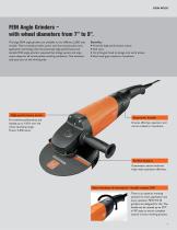 The FEIN angle grinder series-7