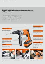 The FEIN drill range for trade and industry - 10