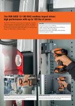 The new FEIN 12 V cordless drill/driver: optimum torque and high speeds for perfect drilling and screw connection results - 10