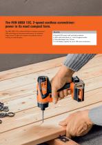 The new FEIN 12 V cordless drill/driver: optimum torque and high speeds for perfect drilling and screw connection results - 8