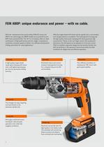 Powerful FEIN drills with maximum concentricity. - 4