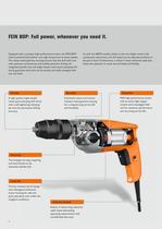 Powerful FEIN drills with maximum concentricity. - 6